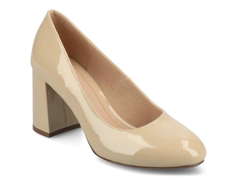 ジャーニー レディース シューズ パンプス JourneeSeraphina Pump Beige Patent ベージュ