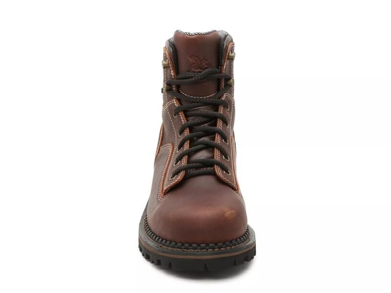 ジョージブーツ メンズ シューズ ブーツ・レインブーツ Georgia BootAmp LT Logger Work Boot Dark Brown ブラウン