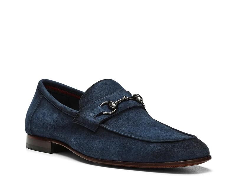 ドナルドプリネール メンズ シューズ スリッポン・ローファー Donald PlinerTed Loafer Denim Suede デニム
