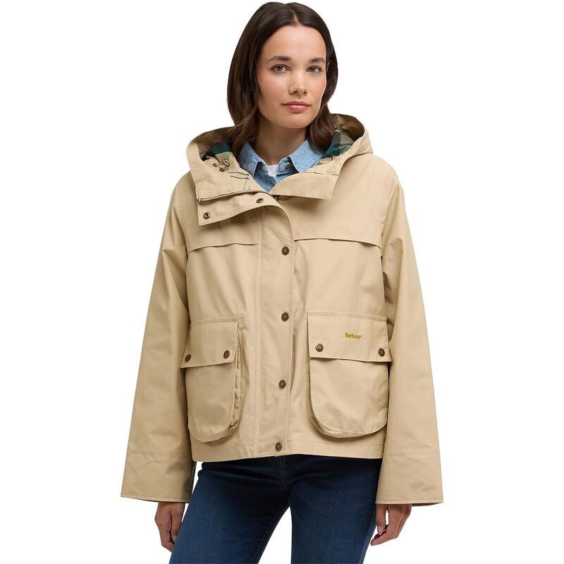 バブアー レディース アウター ジャケット・ブルゾン Barbour Baythorpe Waterproof Jacket Womensafari Ancient