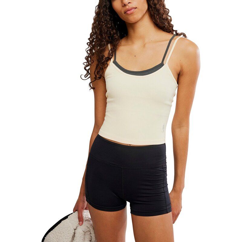 フリーピープル レディース トップス Tシャツ FP Movement All Clear Coastline Cami Womens Pina Colada Combo