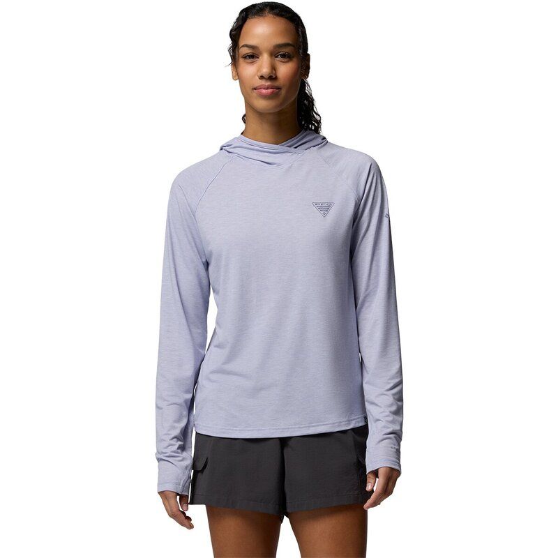 コロンビア レディース トップス Tシャツ パーカー Columbia PFG Uncharted II Hoodie Womens Twilight