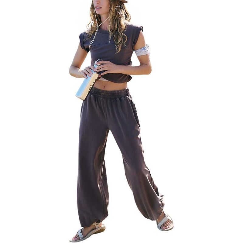 フリーピープル レディース ボトムスカート FP Movement Hotshot Crossover Set Womens Dark Espresso