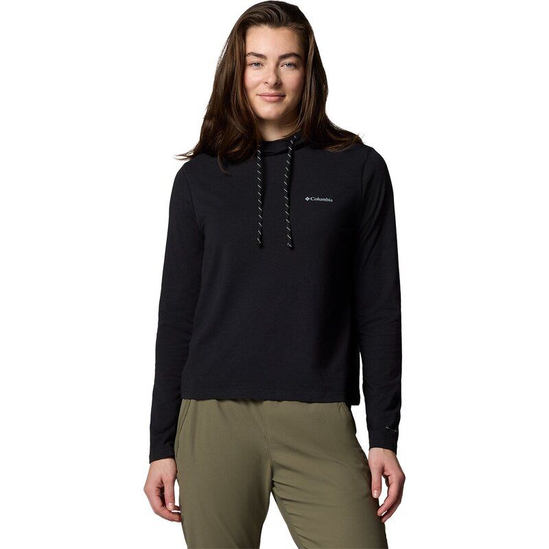 コロンビア レディース アウター パーカー・スウェット Columbia Sun Trek II Hoodie Womens Black ブラック 15,185円