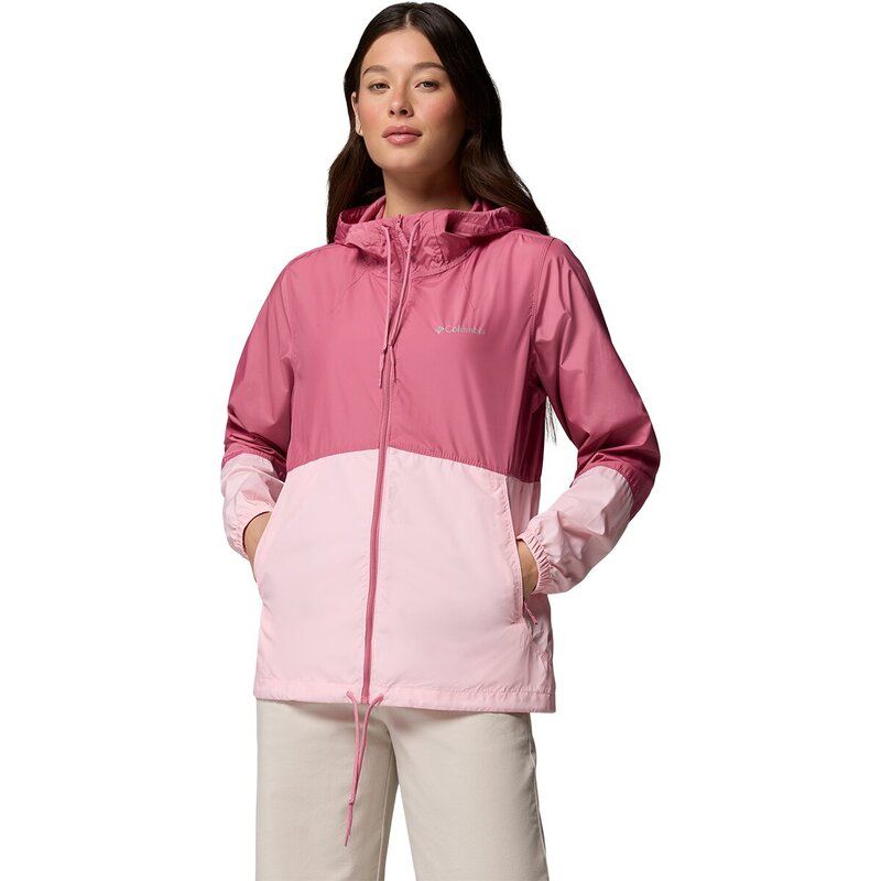 コロンビア レディース アウター ジャケット・ブルゾン Columbia Flash Forward II Windbreaker Womens RosetteSatin Pink ピンク