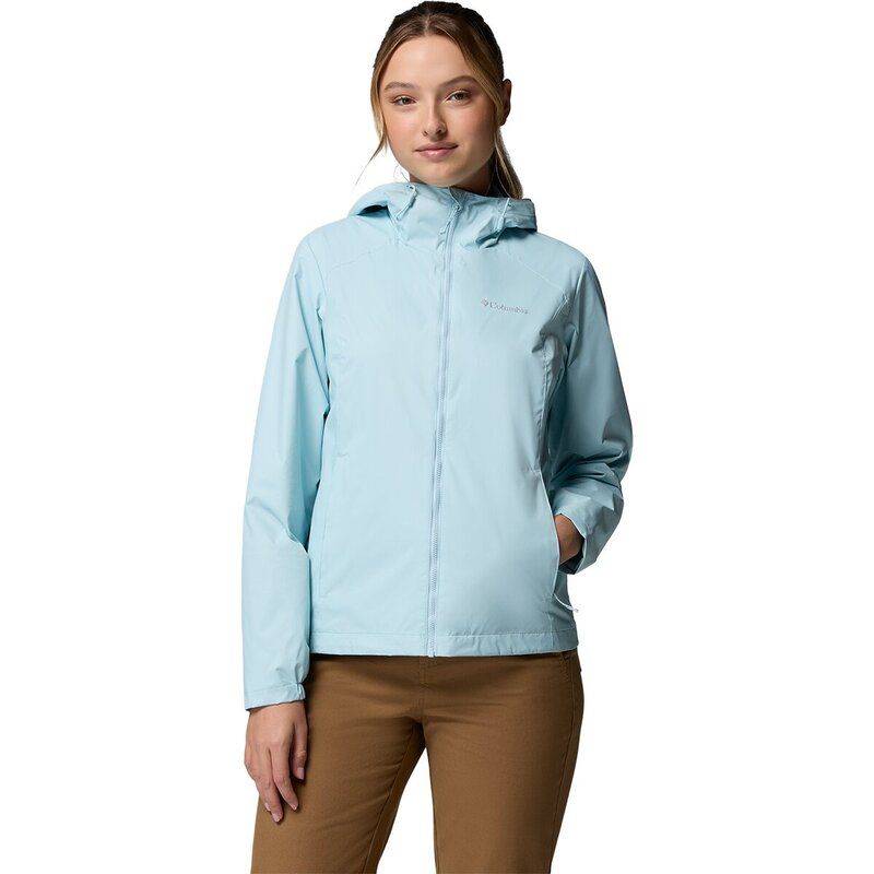 コロンビア レディース アウター ジャケット・ブルゾン Columbia Scatte red Showers Jacket Womens Marine Light