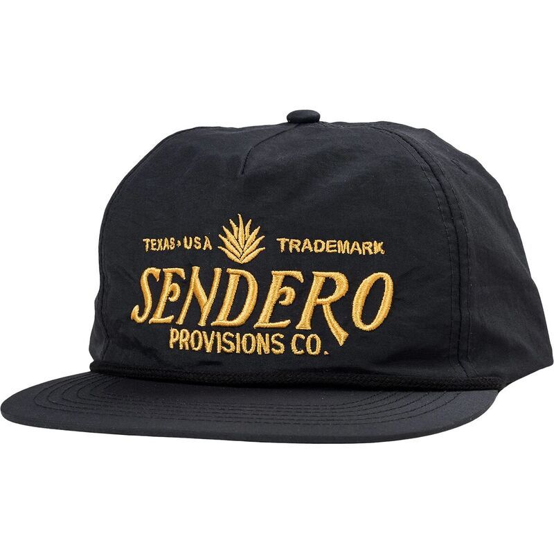 センデロプロビジョンズ メンズ アクセサリー 帽子 ロゴ Sendero Provisions Co Logo Hat BlackGold ブラック