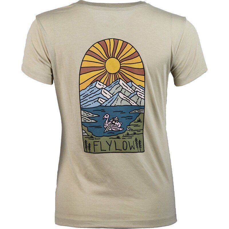 フライロー レディース トップス Tシャツ Flylow MTN Lake TShirt Womens Mist