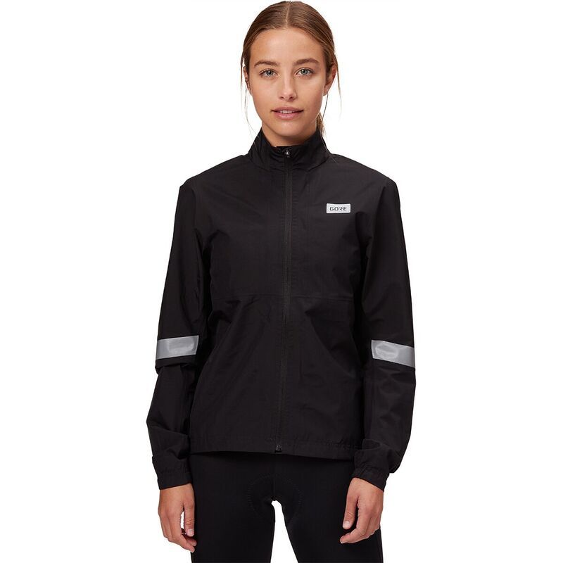 ゴアウェア レディース アウター ジャケット・ブルゾン GOREWEAR Stream Cycling Jacket Womens Black ブラック