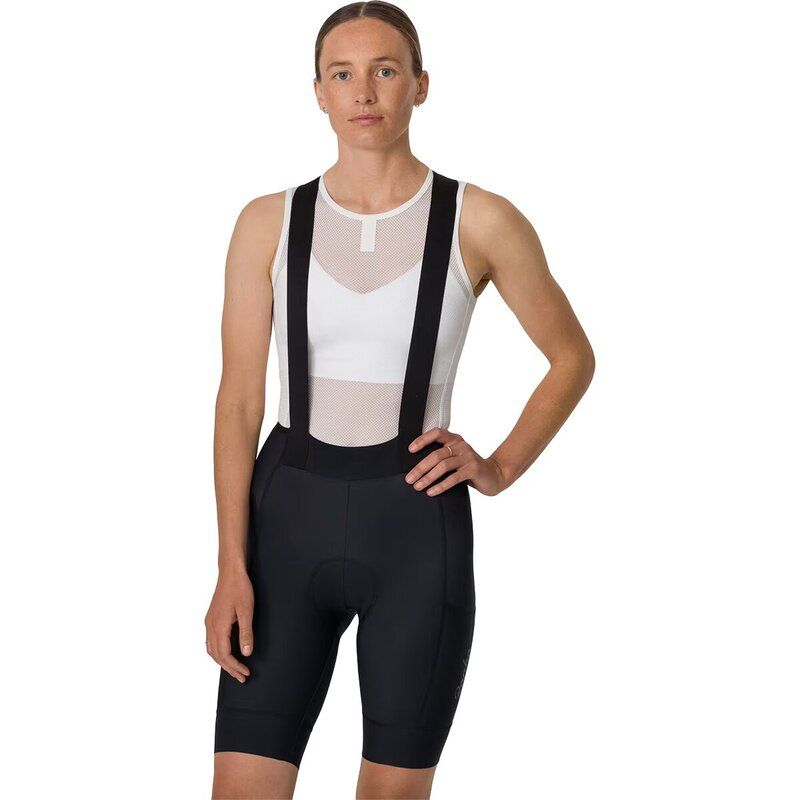 ラファ レディース ボトムス ハーフパンツ・ショーツ ショートパンツ Rapha Brevet Element Cargo Bib Shorts Womens BlackWhite ホワイト