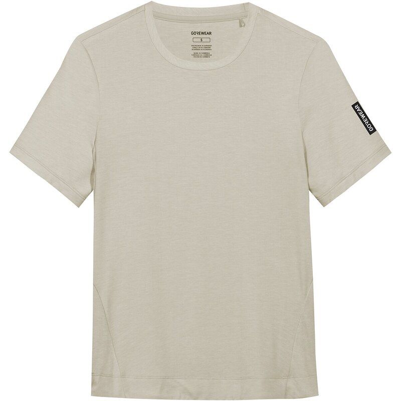 ゴアウェア レディース トップス Tシャツ GOREWEAR Training TShirt Womens Tech Beige ベージュ
