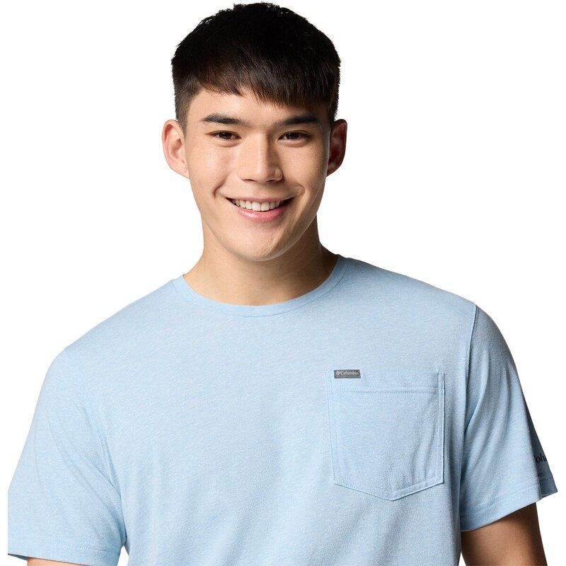 コロンビア メンズ トップス Tシャツ Columbia Thistletown Hills PocketShirt Mens Ripple Blue Heather ヘザー コロンビア メンズ トップス Tシャツ Columbia Thistletown Hills PocketShirt Mens Ripple Blue Heather ヘザー
