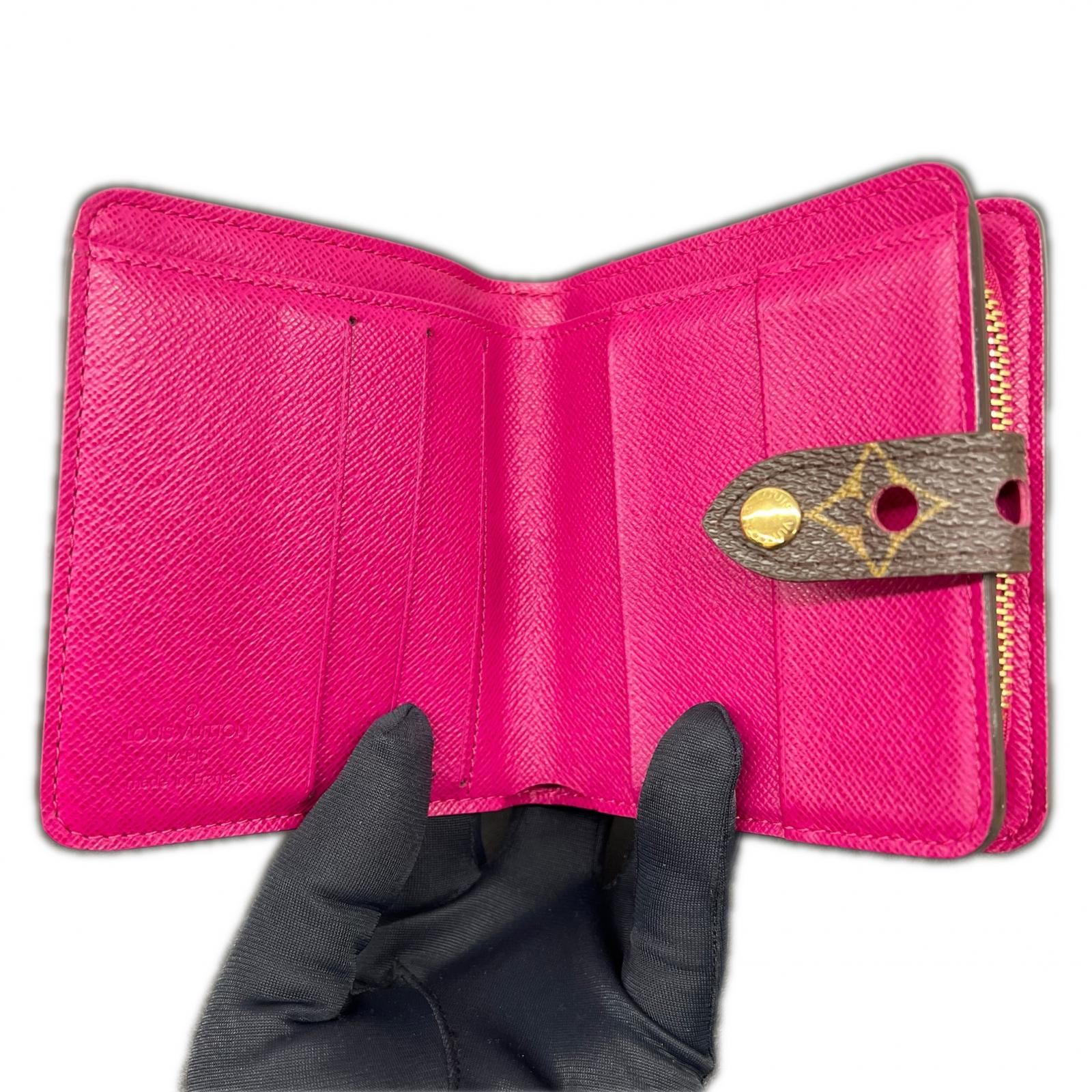 LOUIS VUITTON 希少 展示品級 美品 ルイヴィトン コンパクトジップ 