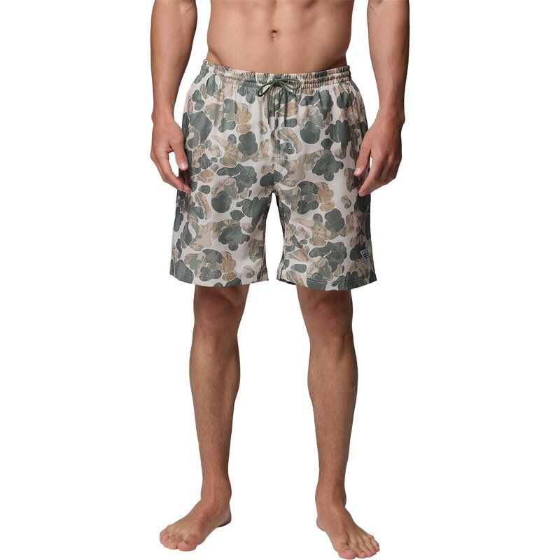 コロンビア メンズ 水着 ハーフパンツ・ショーツ プリント Columbia PFG Rambler Printed 6in Water Short Mens Dark Stone Deltawood 13,110円