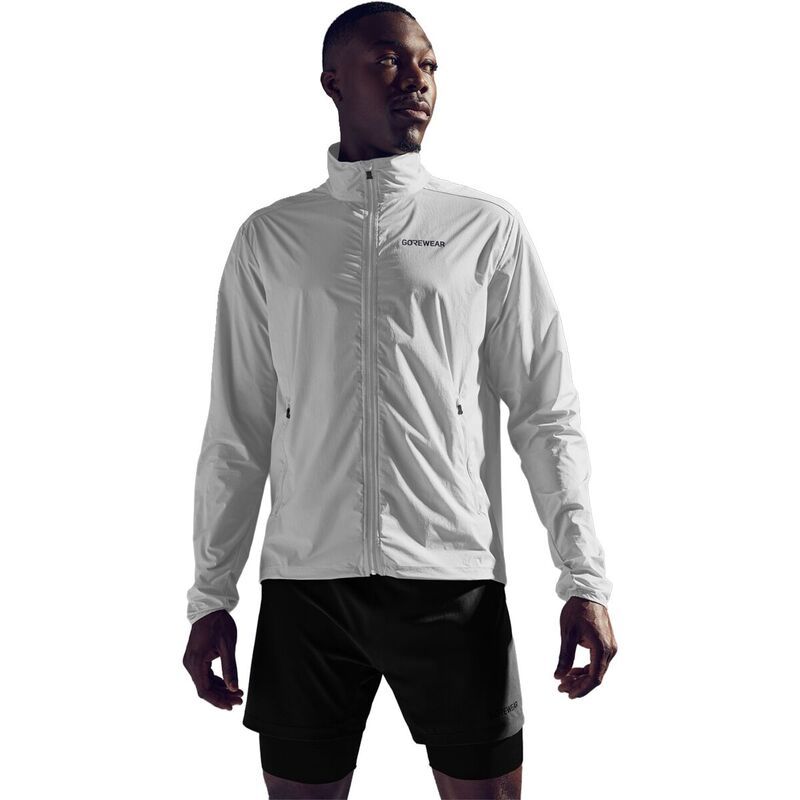 ゴアウェア メンズ アウター ジャケット・ブルゾン GOREWEAR Concurve Windbreaker Mens White ホワイト