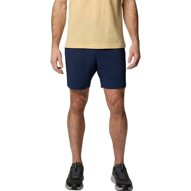 コロンビア メンズ ボトムス ハーフパンツ・ショーツ Columbia Sage Peak 9in Chino Short Mens Collegiate Navy ネイビー