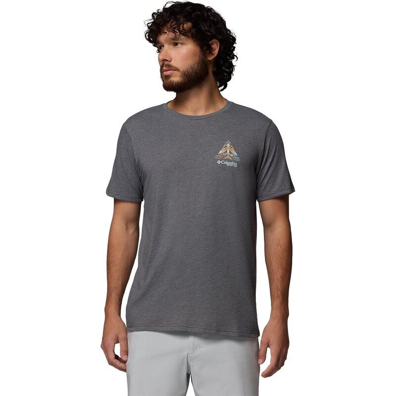 コロンビア メンズ トップス Tシャツ 半袖 グラフィック Columbia PFG Uncharted Graphic ShortSleeve Shirt Menshark