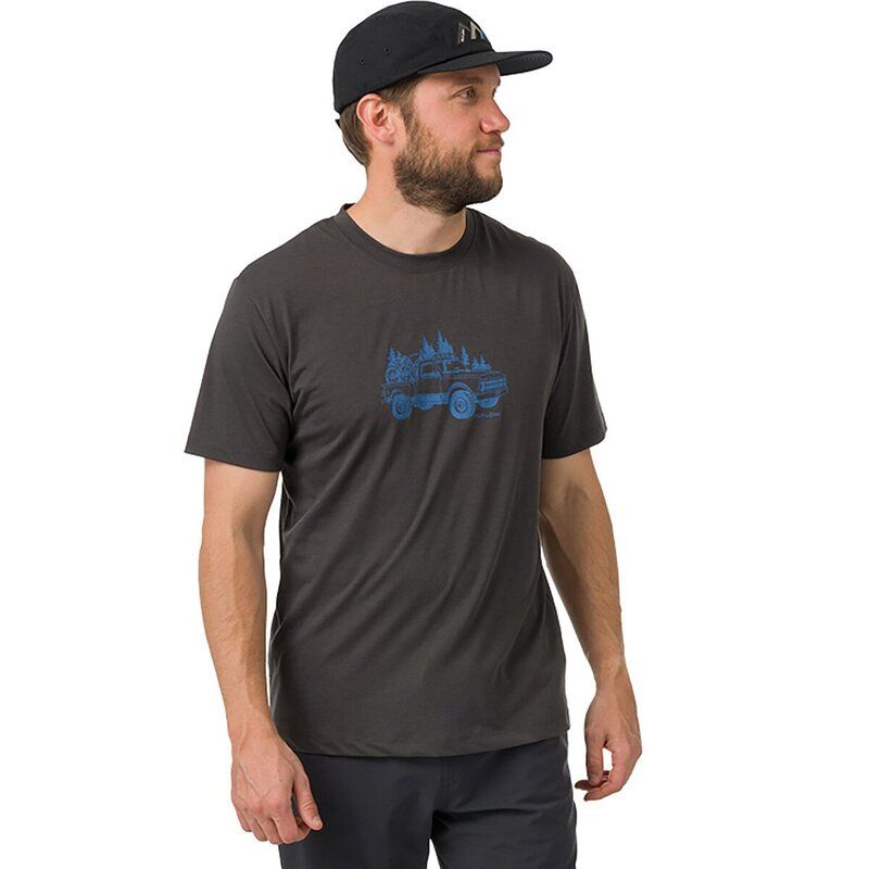フライロー メンズ トップス Tシャツ Flylow Truck TShirt Mens Black ブラック