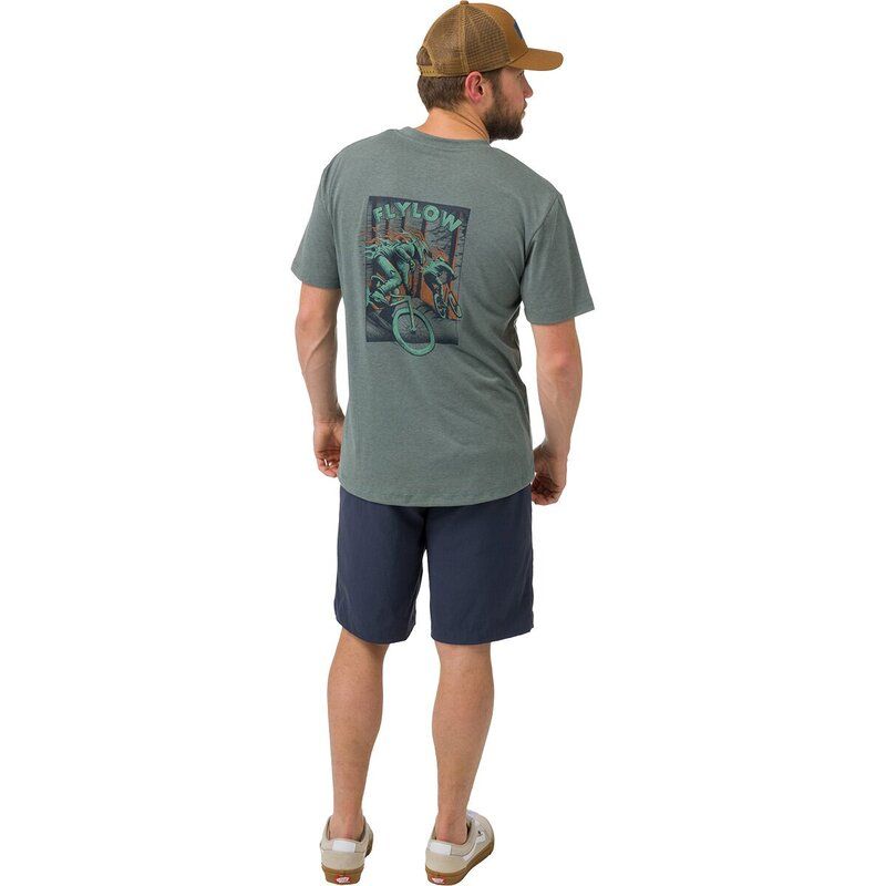 フライロー メンズ トップス Tシャツ Flylow ConcertShirt Mens Eucalyptus フライロー メンズ トップス Tシャツ Flylow ConcertShirt Mens Eucalyptus