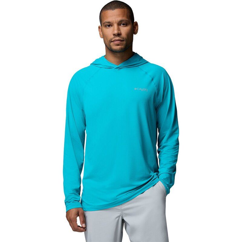 コロンビア メンズ アウター パーカー・スウェット Columbia PFG Solar Stream II Hoodie Mens Ocean Teal ティール