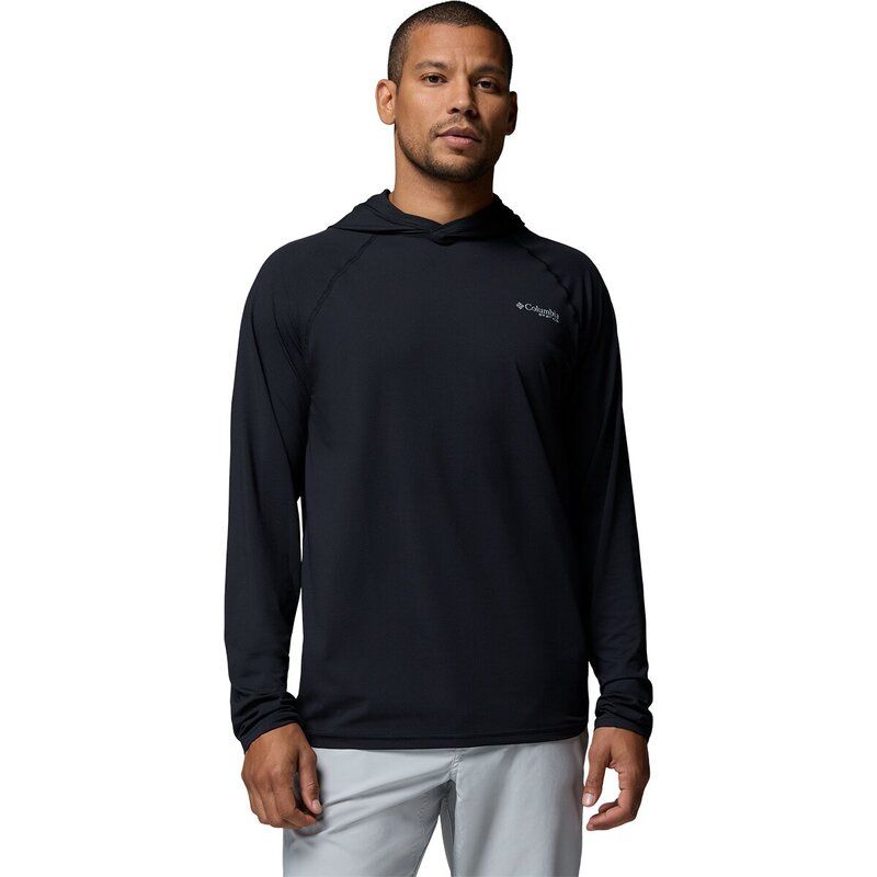 コロンビア メンズ アウター パーカー・スウェット Columbia PFG Solar Stream II Hoodie Mens Black ブラック
