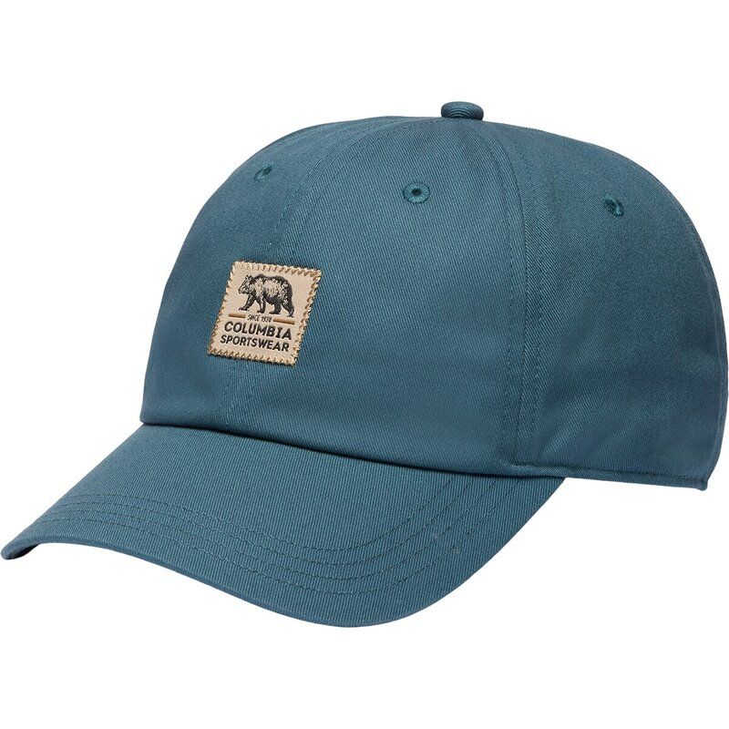 コロンビア メンズ アクセサリー 帽子 キャップ Columbia Provisions Ball Cap Ever blueWoven Bear
