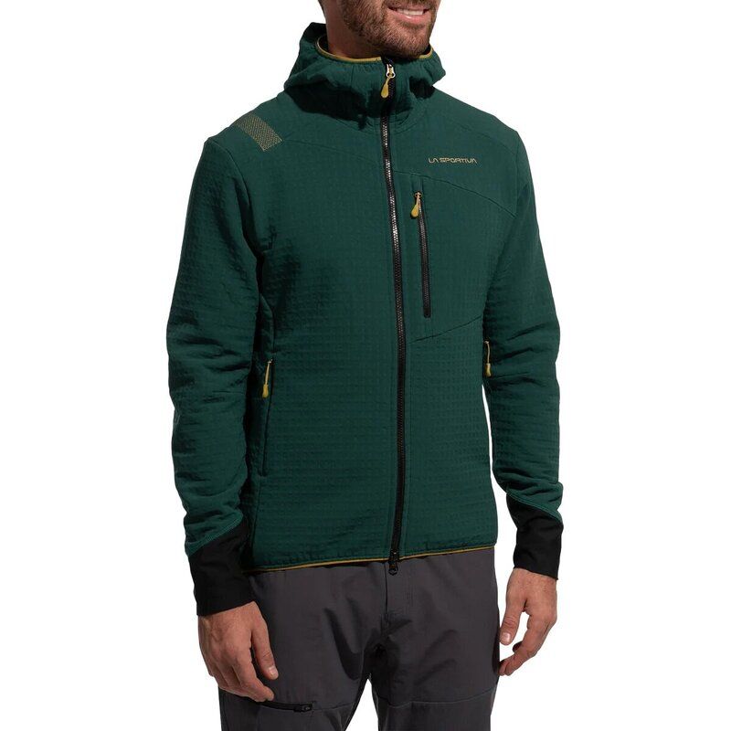 ラスポルティバ メンズ アウター ジャケット・ブルゾン フーデッドジャケット La Sportiva Bristen Thermal Hooded Jacket Mens JungleSavana