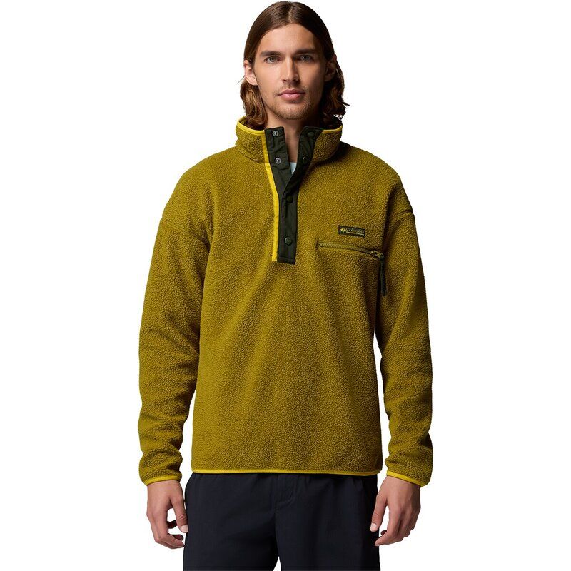 コロンビア メンズ アウター ジャケット・ブルゾン フリース Columbia Helvetia II 12Snap Fleece Mens Mossy Green グリーン 20,790円