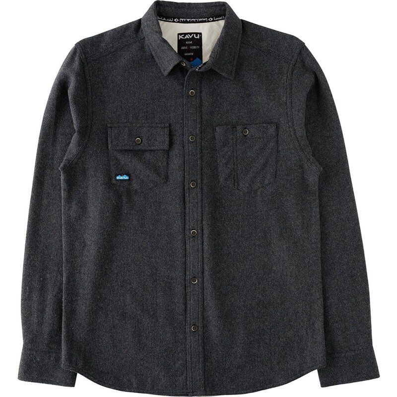 カブー メンズ トップス シャツ KAVU Langley Shirt Mens Moonless Night