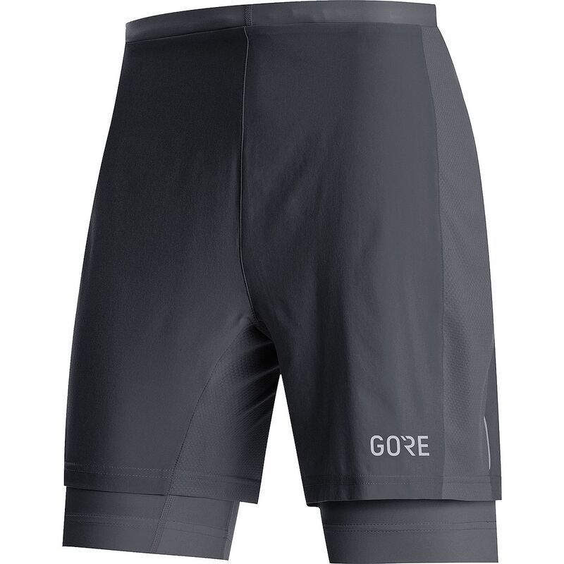 ゴアウェア メンズ ボトムス カジュアルパンツ GOREWEAR5 2in1 Short Mens Black ブラック