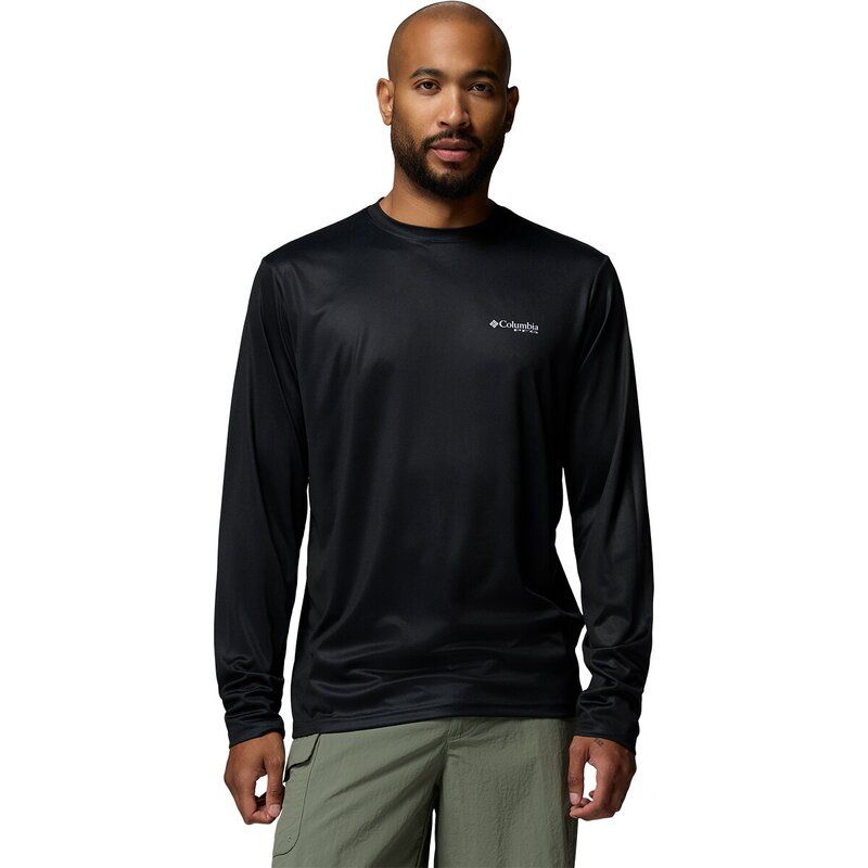 コロンビア メンズ トップス シャツ 長袖 Columbia Terminal Tackle PFG Dare DevilongSleeve Shirt Mens Black ブラック