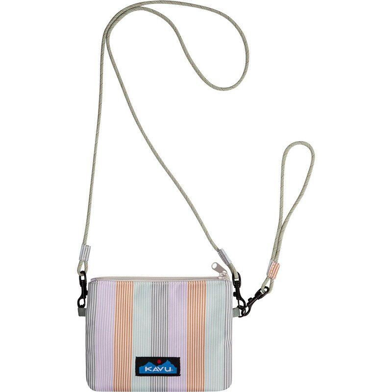 カブー メンズ アクセサリー 財布 KAVU Renrose Crossbody Wallet Serene Stripe ストライプ