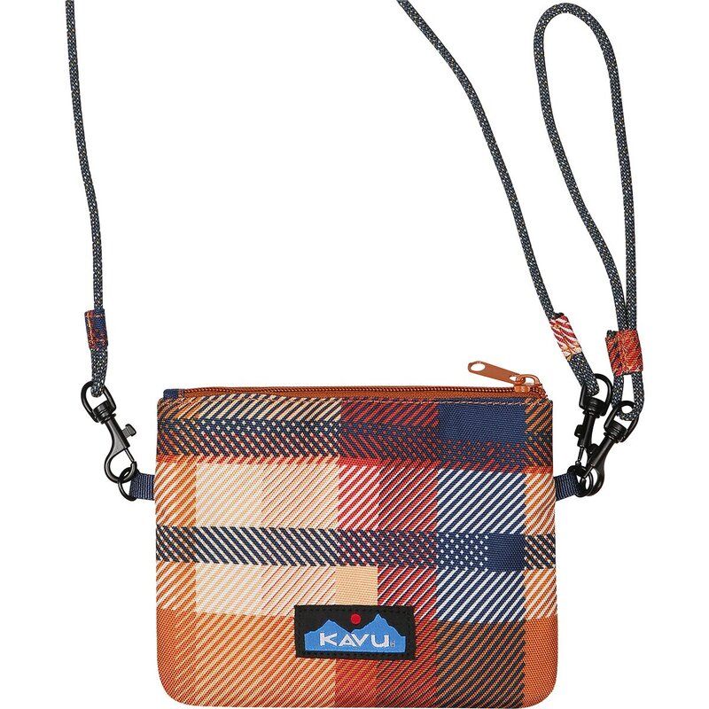 カブー メンズ アクセサリー 財布 KAVU Renrose Crossbody Wallet Cabin Plaid チェック