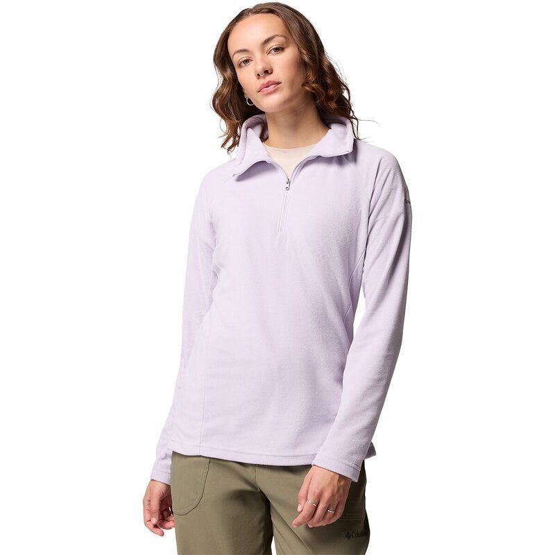 コロンビア レディース トップス シャツ フリース Columbia Glacial Fleece IV 12Zip Top Womens Lavender Pearl パール