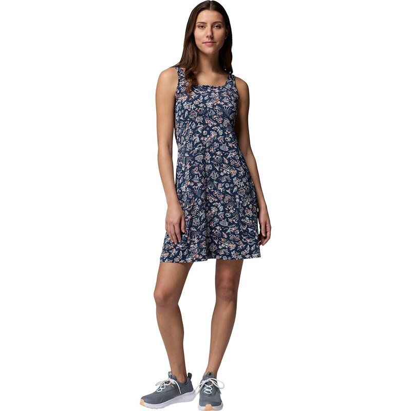 コロンビア レディース トップス ワンピース Columbia Freezer III Dress Womens Collegiate Navy Konakai ネイビー
