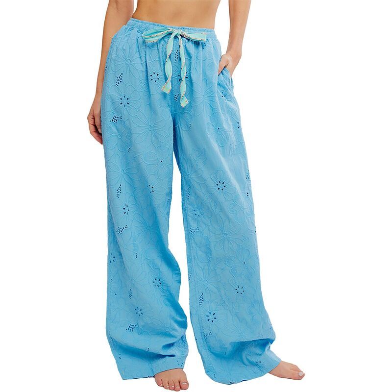 フリーピープル レディース ボトムス カジュアルパンツ Free People Day Drift Pant Womens Blue ブルー