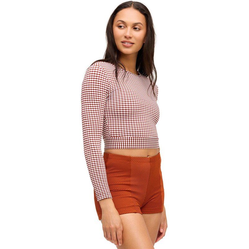 シーアスイムウェア レディース 水着 トップのみ Seea Swimwear Palomar Crop Top Rashguard Womens Coco Dora