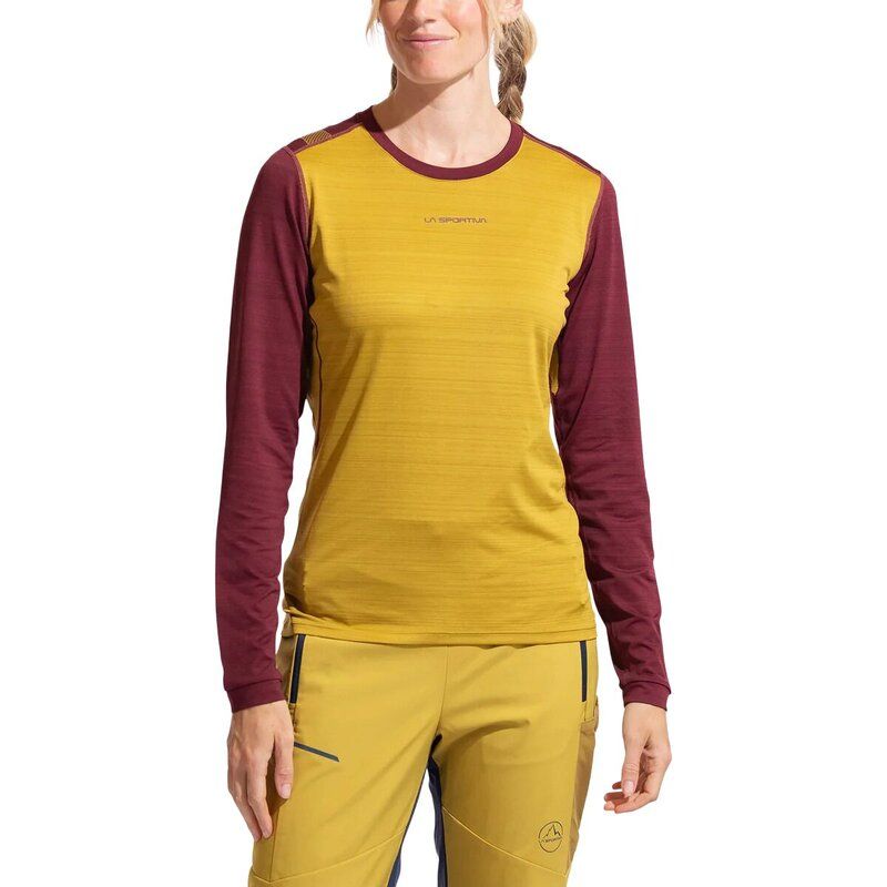 ラスポルティバ レディース トップス Tシャツ 長袖 La Sportiva Tour LongSleeve Shirt WomensavanaRedwood