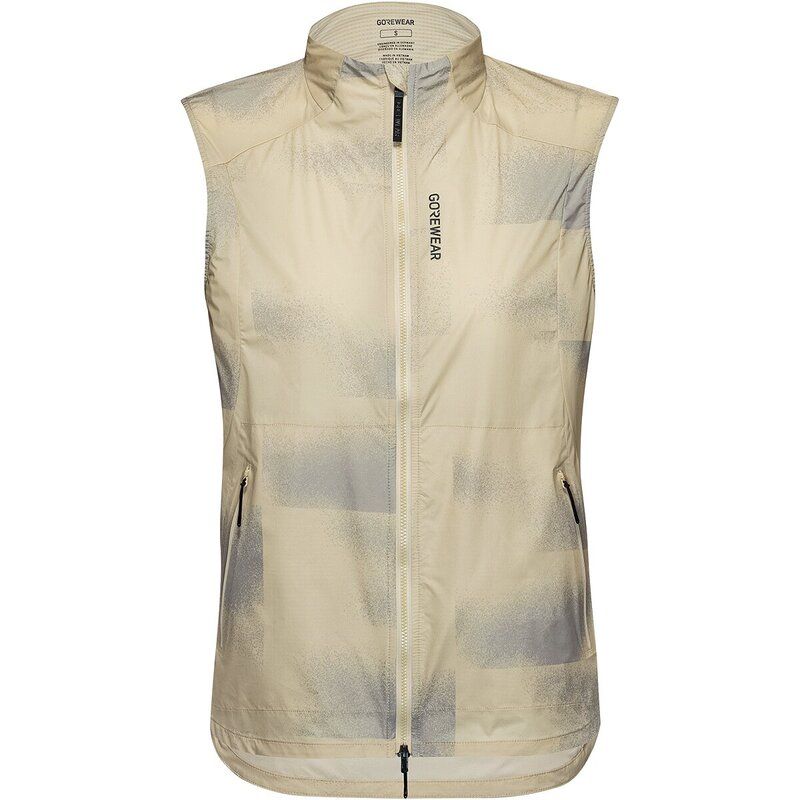 ゴアウェア レディース アウター ジャケット・ブルゾン ベスト GOREWEAR Concurve Cloud Windbreaker Vest Womens Tech BeigeLab Gray グ