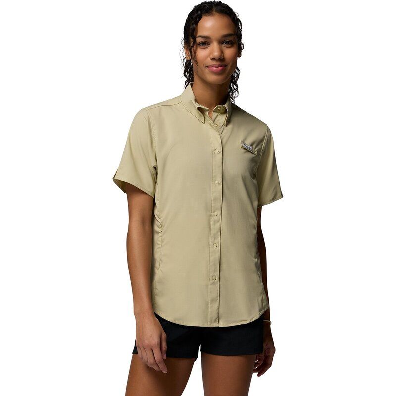 コロンビア レディース トップス シャツ 半袖 Columbia TamiamiI ShortSleeve Shirt Womenserpentine