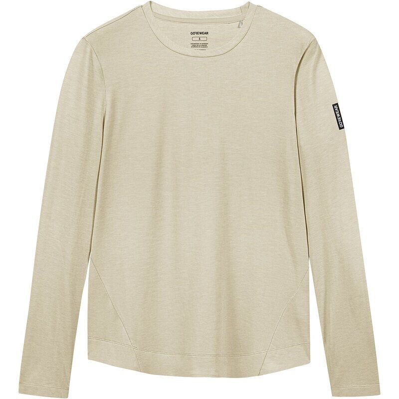 ゴアウェア レディース トップス Tシャツ 長袖 GOREWEAR Training LongSleeve TShirt Womens Tech Beige ベージュ