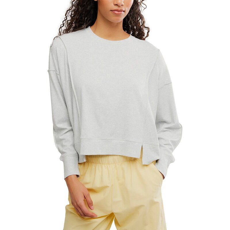 フリーピープル レディース トップス Tシャツ 長袖 FP Movement All My Love LongSleeve Top Womens Heather Grey グレー