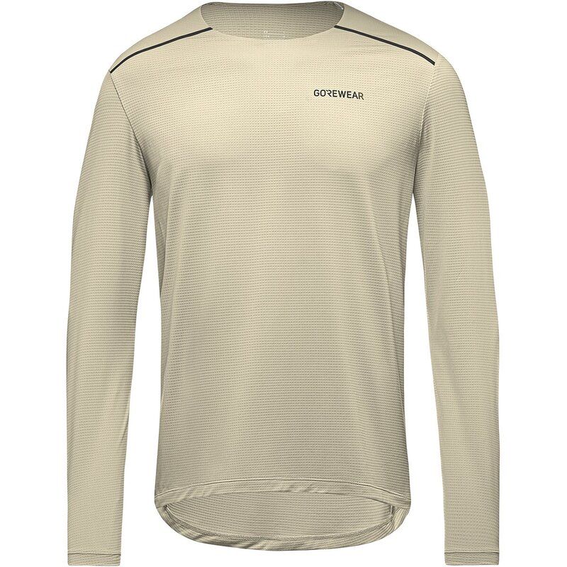 ゴアウェア メンズ トップス シャツ 長袖 GOREWEAR Contest 20 LongSleeve TShirt Mens Tech Beige ベージュ