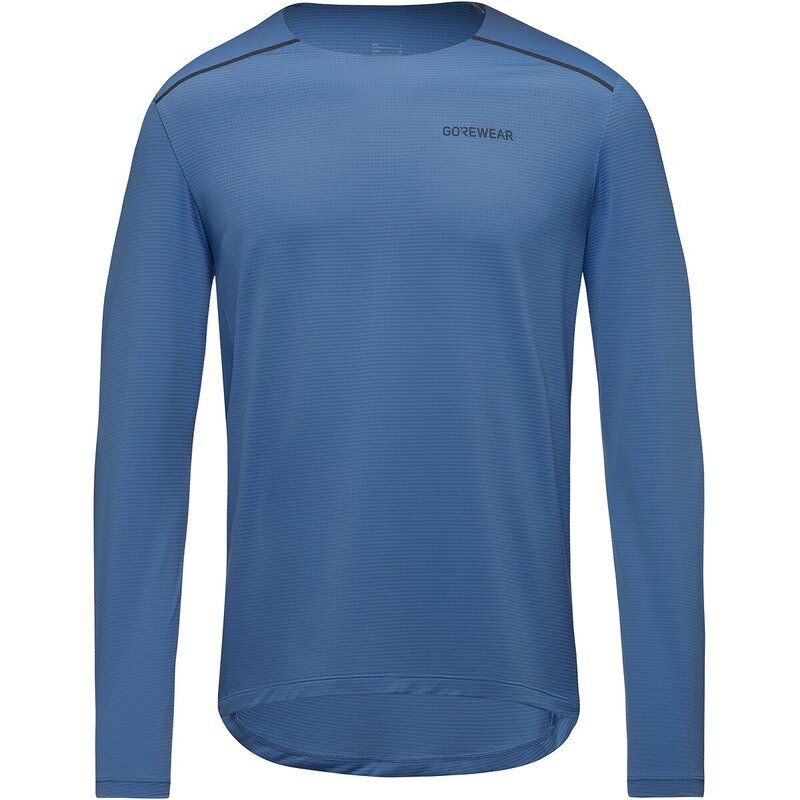 ゴアウェア メンズ トップス シャツ 長袖 GOREWEAR Contest 20 LongSleeve TShirt Mens Cargo Blue ブルー