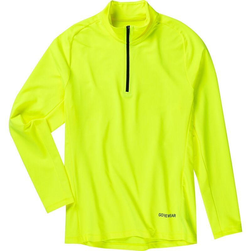 ゴアウェア メンズ トップス シャツ GOREWEAR Everyday Mid 14Zip Top Mens Neon Yellow イエロー