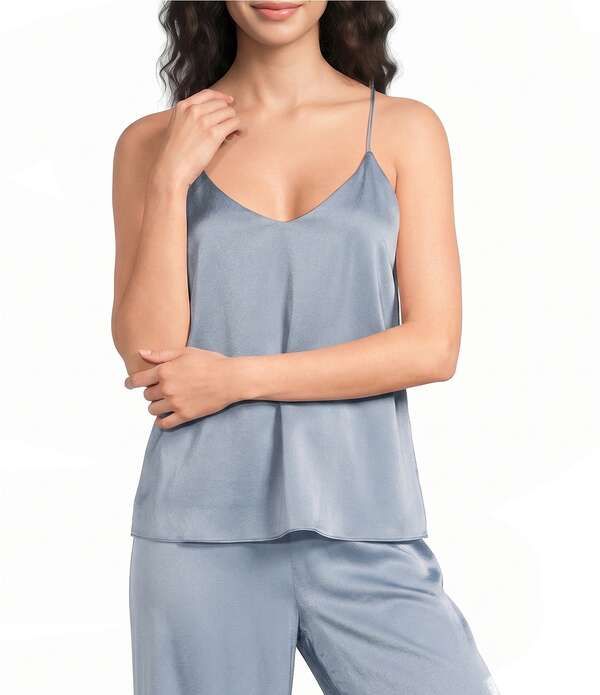 マレーラ レディース トップス シャツ Marella Woven Tank Top Dust Blue ブルー
