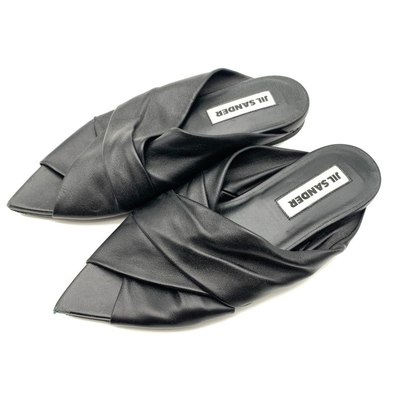 【中古品】 JIL SANDER ジルサンダー レザーサンダル スニーカー 靴 【162-260625-st-15-otoh】