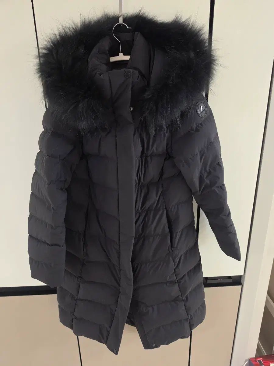 NEPA レディース ダウンジャケット ロング丈 ブラック 95