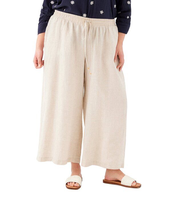 カレンケーン レディース ボトムス カジュアルパンツ プラスサイズ アンクル Karen Kane Plusize High Rise WideLeg PullOn Ankle Pants Oatme 38,220円
