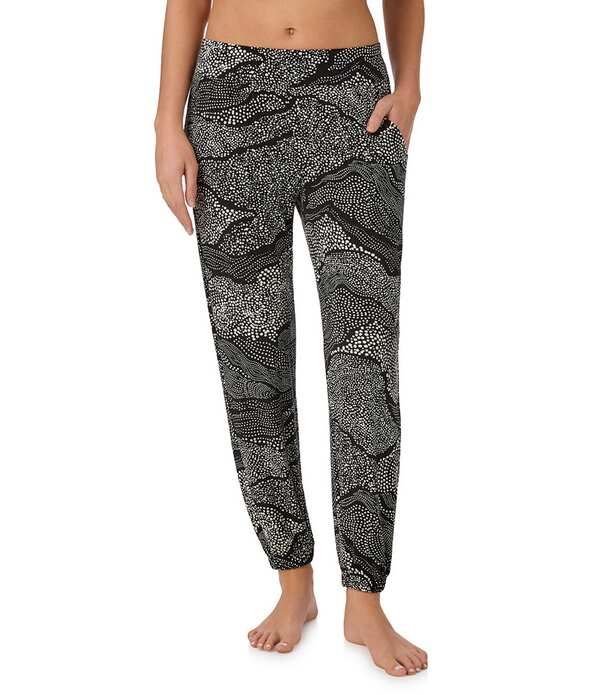 ダナキャラン レディース ボトムス カジュアルパンツ プリント ニット ジャージー ジョガーパンツ DKNY by Donna Karan Dot Print Micro Jersey Knit Co